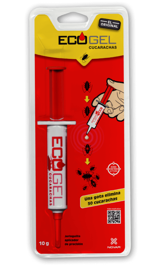 ECOGEL jeringuilla elimina cucarachas (5 o 10 gramos) - La marca original