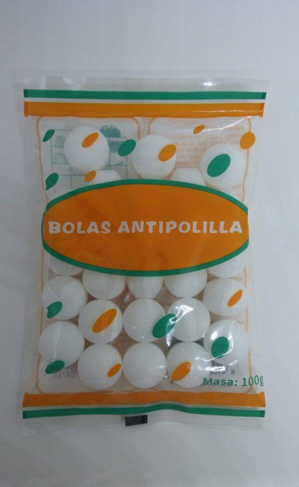 Bolas de naftalina antipolillas (pureza 99%) (25 unidades)