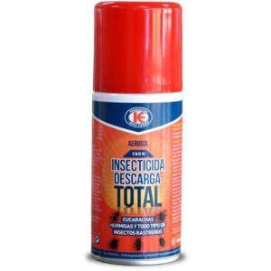 Insecticida Descarga Total (150 ml) - Elimina cucarachas, hormigas, chinches, pulgas...