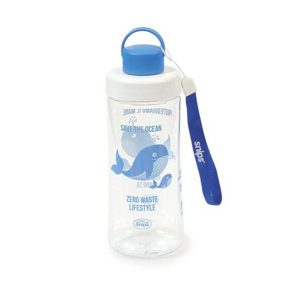 Botella de plástico reusable - 100% reciclable - sin BPA (500 ml)