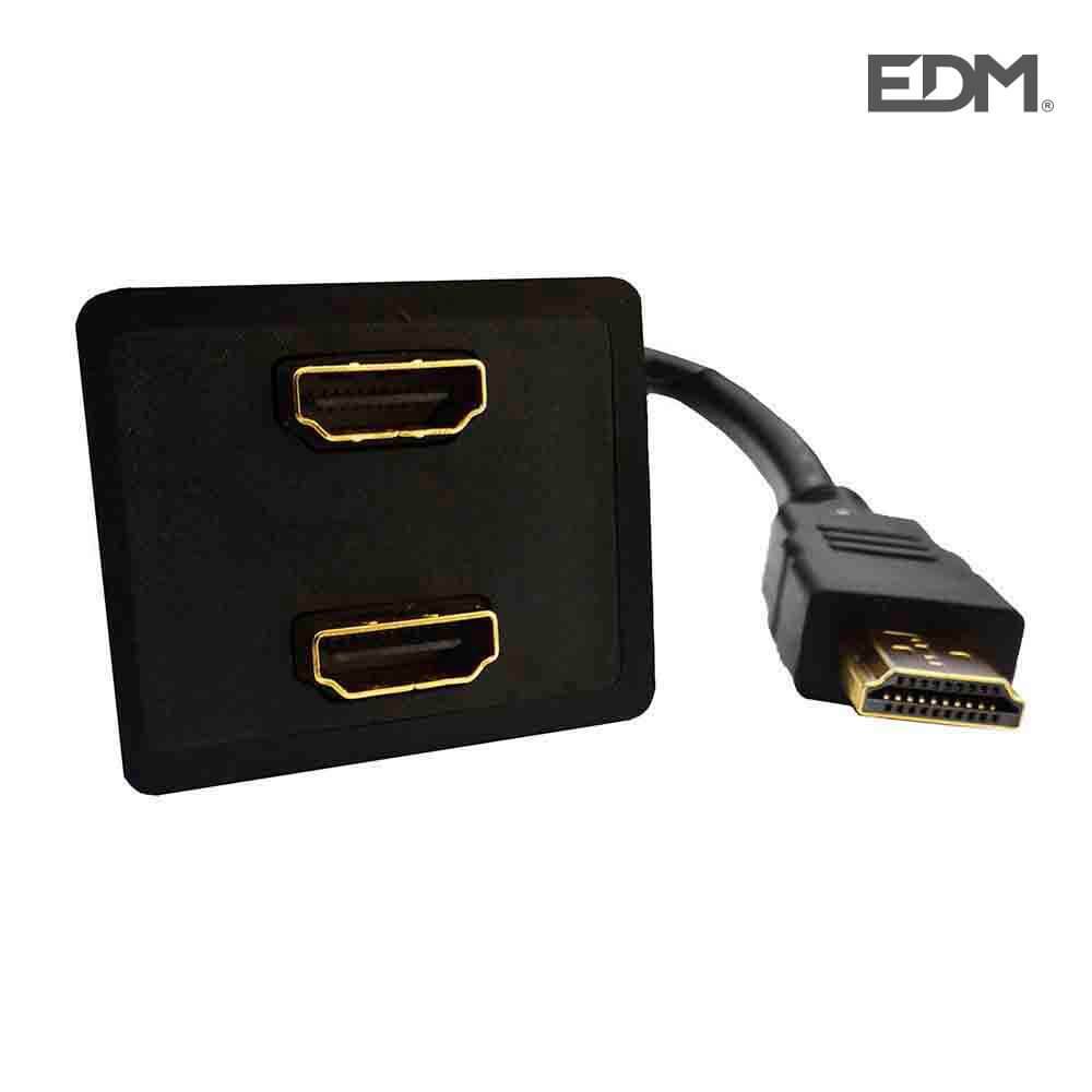 Duplicador HDMI (una entrada, dos salidas) - Ferreteria Miraflores