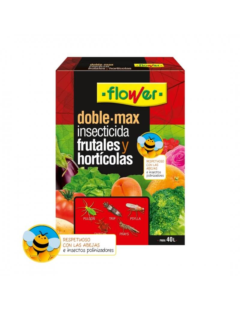 Insecticida para huerta y frutales DOBLE MAX de Flower Huerta (8ml.)