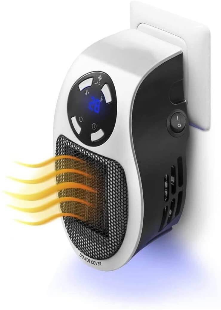 Calentador con enchufe directo (500W) - Calefactor eléctrico - Ferreteria  Miraflores