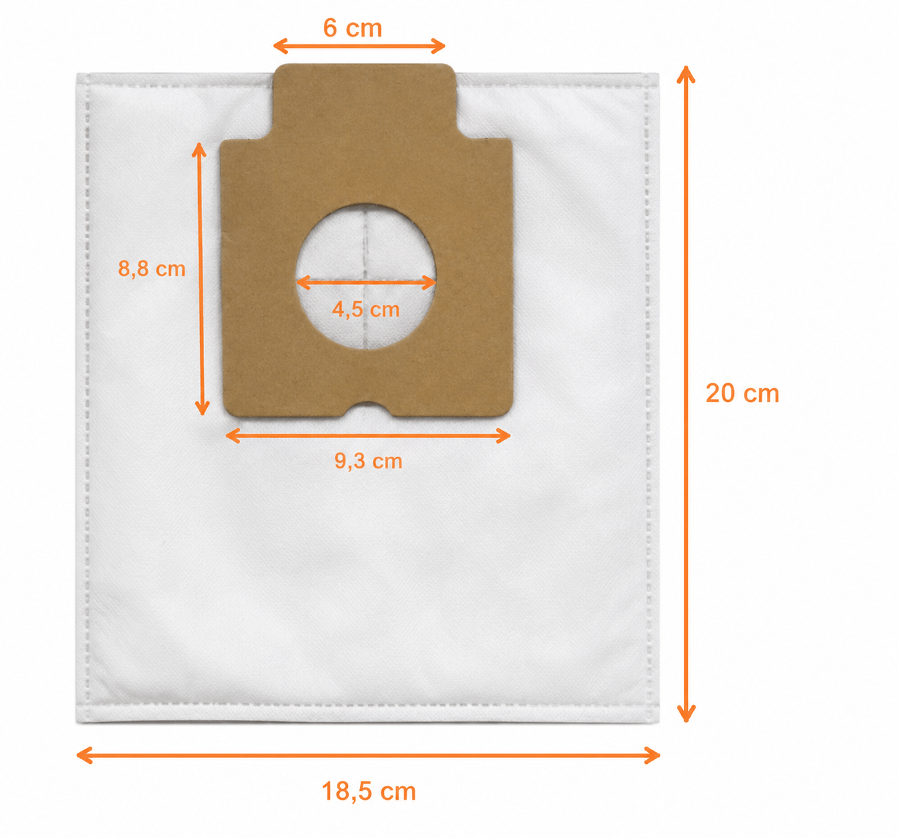 Bolsas para aspirador PANASONIC Referecia NA-71 de tela (6 bolsas)