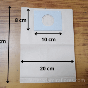 Bolsas para aspirador Solac 910 a 914 (5 bolsas)