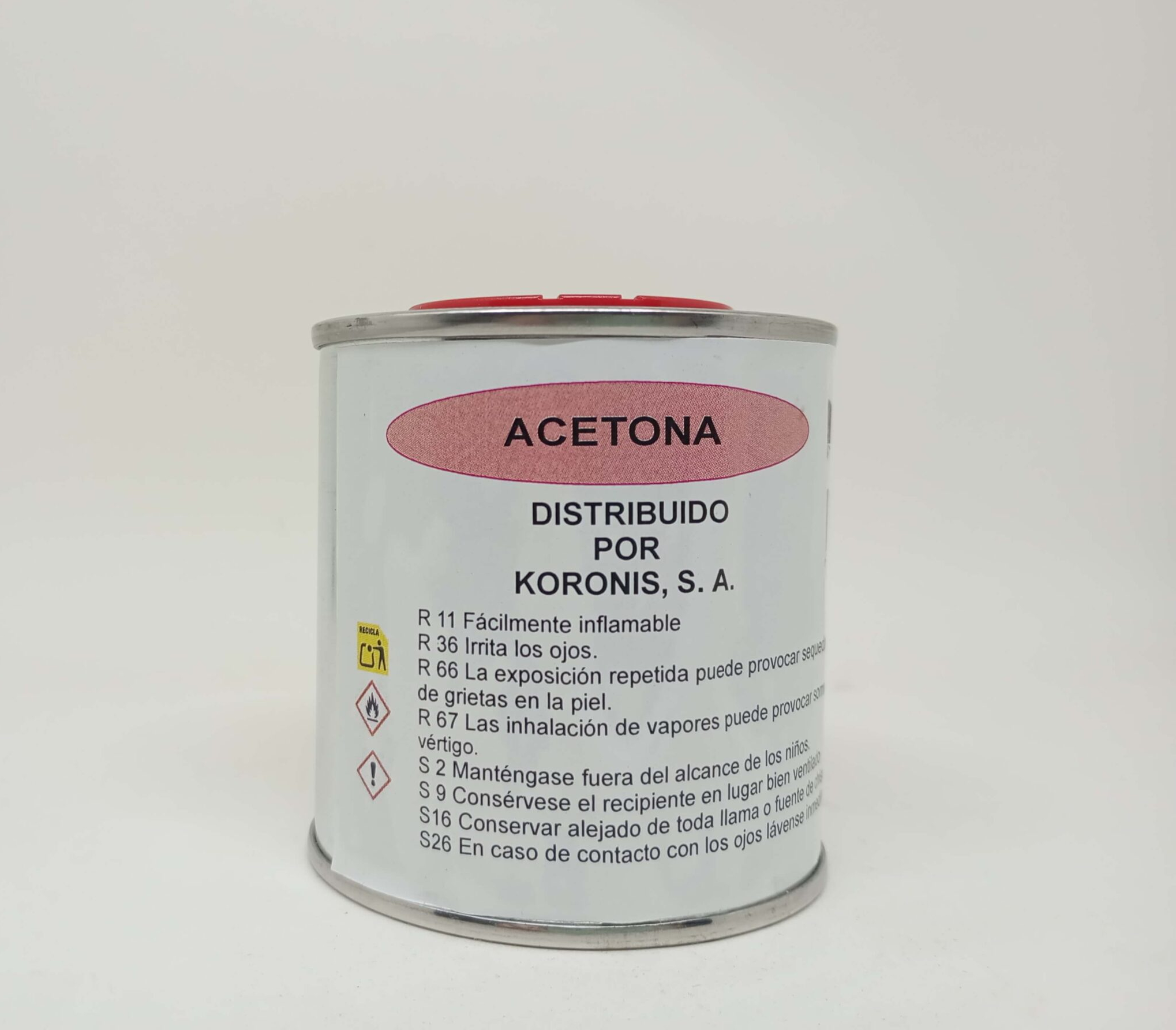 Acetona pura (250ml)