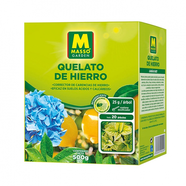Quelato de hierro (500 gramos)