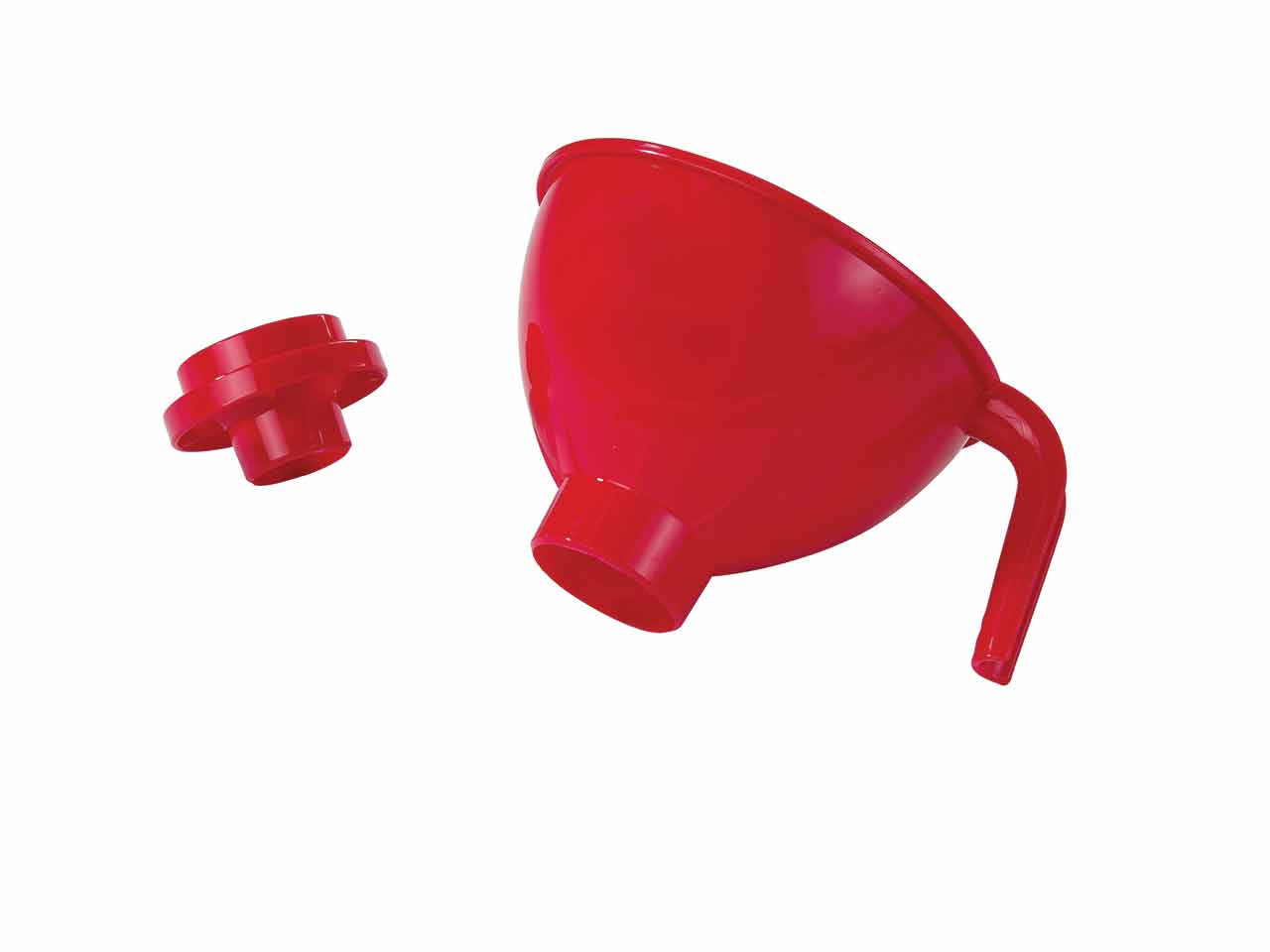 Embudo con boca ancha para frascos