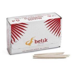 Palillos de madera planos para dientes Betik